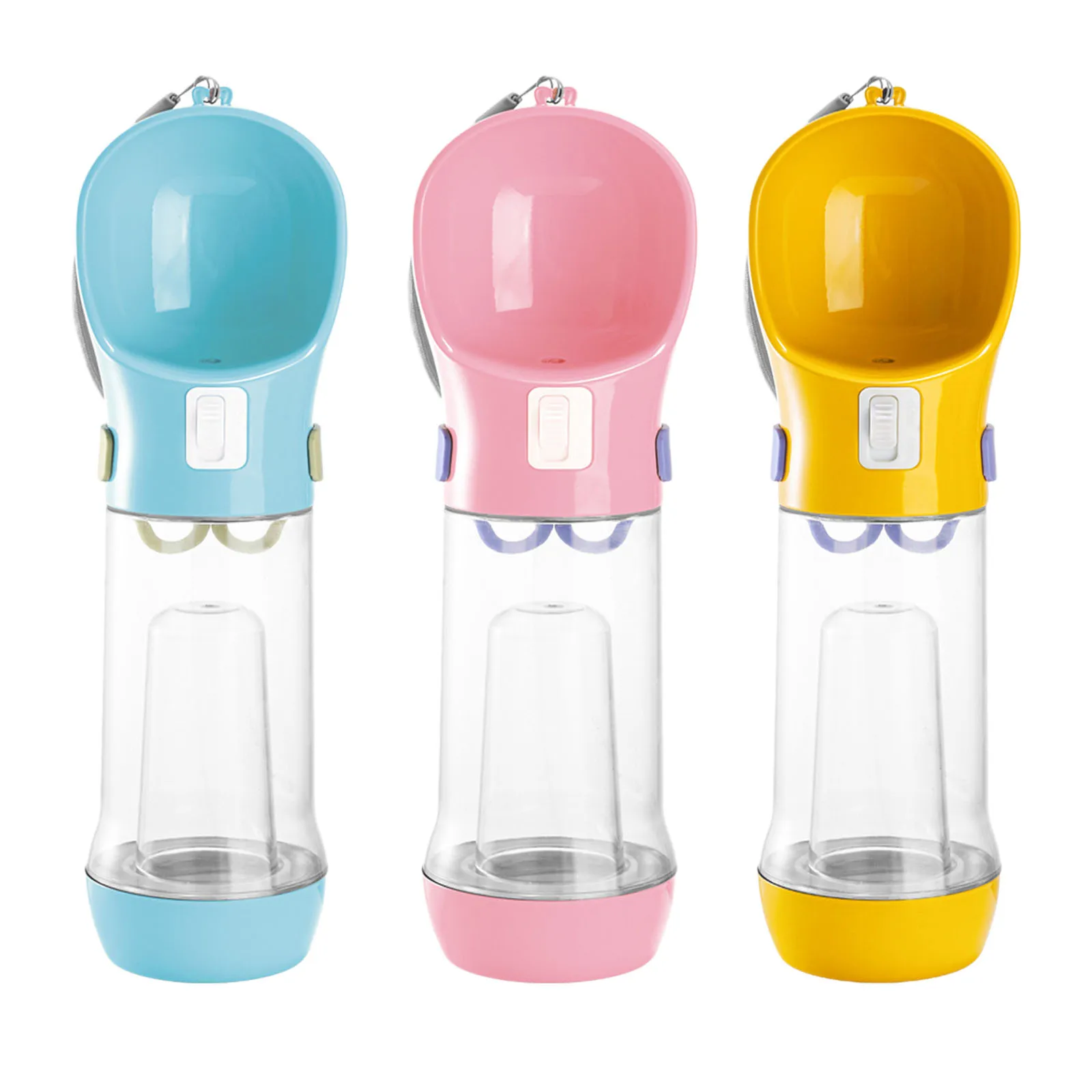 

Portable Dog Water Bottle Bowl Leak Proof Dog Cat Drinking Feeder Portable Pet Water Bottle Dispenser