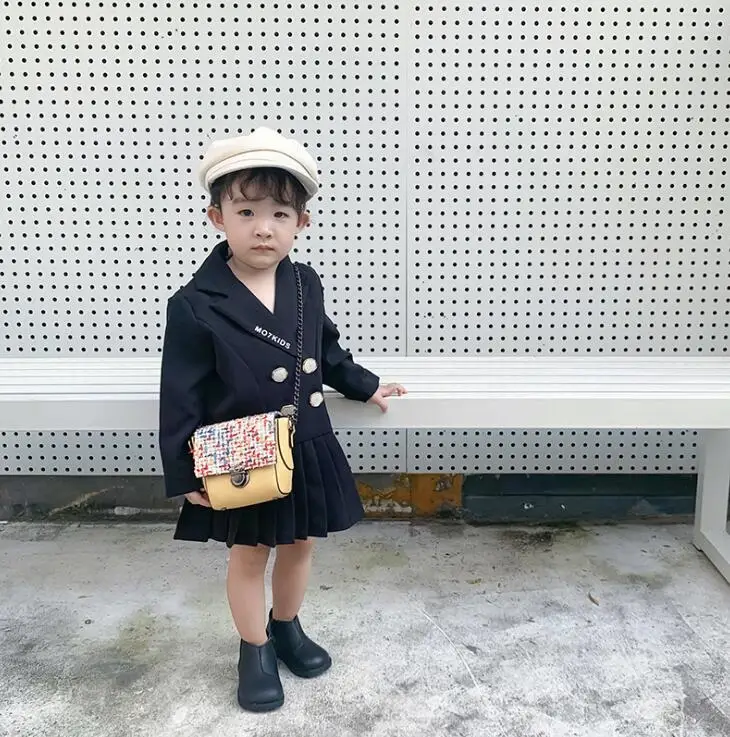 Мини-сумки через плечо с цепочкой для девочек кошелек мелочи из искусственной