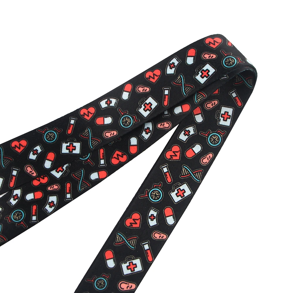 LT684 шнурок для медицинского доктора ключей ремешки шеи шнурки id держатель