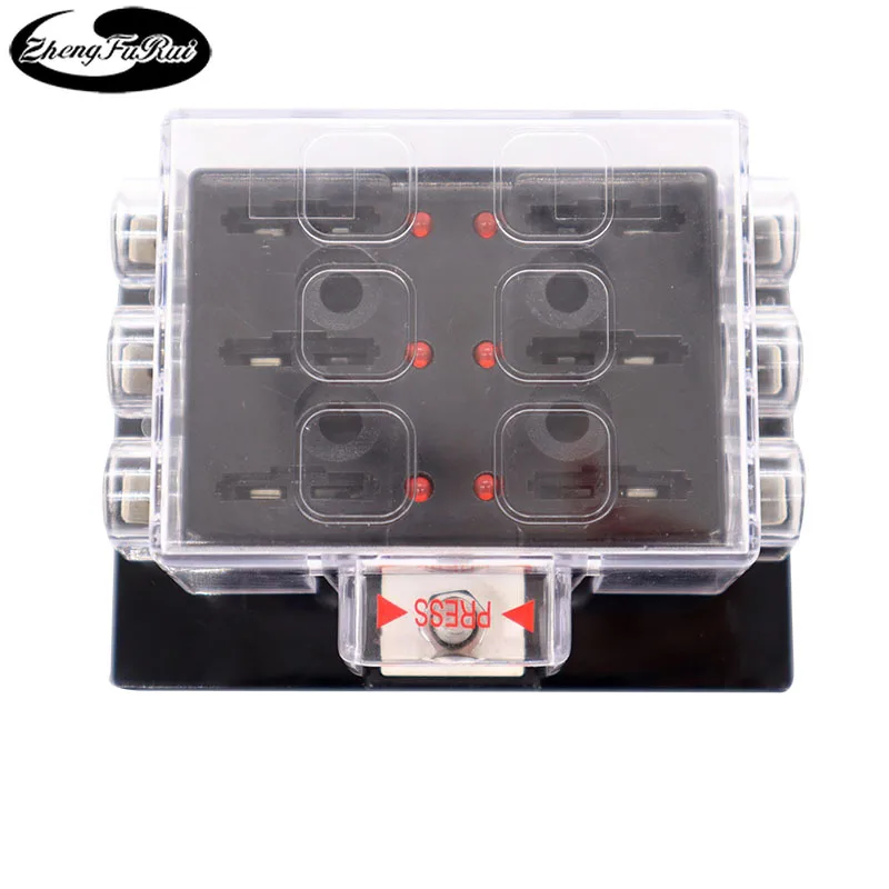 Модифицированный блок предохранителей для автомобиля и яхты многоканальный со