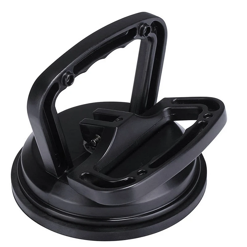 

Black Metal Suction Cup Dent Puller Handle Lifter - Dent Remover Heavy Duty Glass Lifting for Lifting and Moving Glass