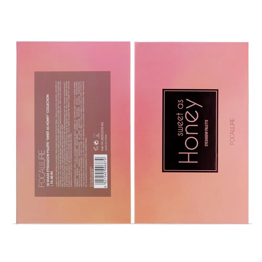 

FOCALLURE New Arrival Charming Eyeshadow 18 Color Palette Make Up Palette Matte Shimmer Pigmented Eye Shadow Powder