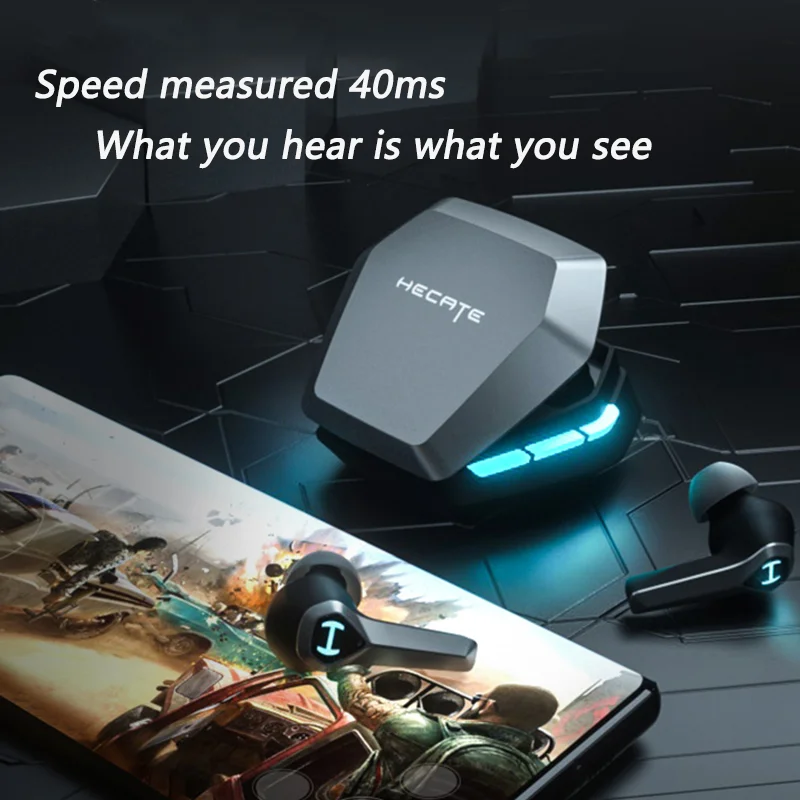 Беспроводная Bluetooth-гарнитура Edifier Hecate GX04 с низкой задержкой и шумоподавлением |