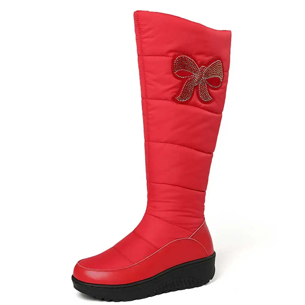 

Женские сапоги на среднем каблуке, на молнии, до колена