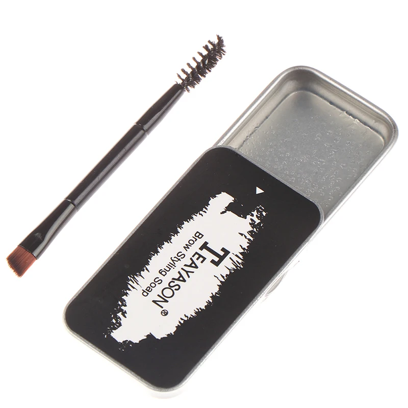 

1Pcs Eyebrow Setting Gel Soap Brows Lasting Eyebrow Cream Makeup Wild Natural Brows Balm New~