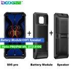 DOOGEE S95 Pro Android 9 мобильный телефон IP68IP69K 6,3-дюймовый дисплей 5150 мАч Восьмиядерный 8 Гб 128 ГБ модульный прочный мобильный телефон 48MP