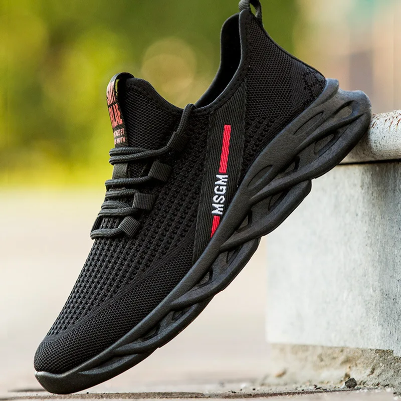 

Casual Sneakers Men's 2020 Autumn Comfortable Breathable Versatile Mesh Running Shoes Thick Bottom Sneakers Zapatillas Casuales