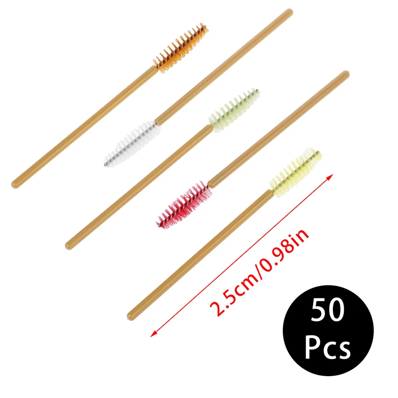 

10/50Pcs Eyelash Brushes Disposable Mascara Wands False Eyelashes Extension Brush Eyebrow Brush Applicators Makeup Lash Brushe