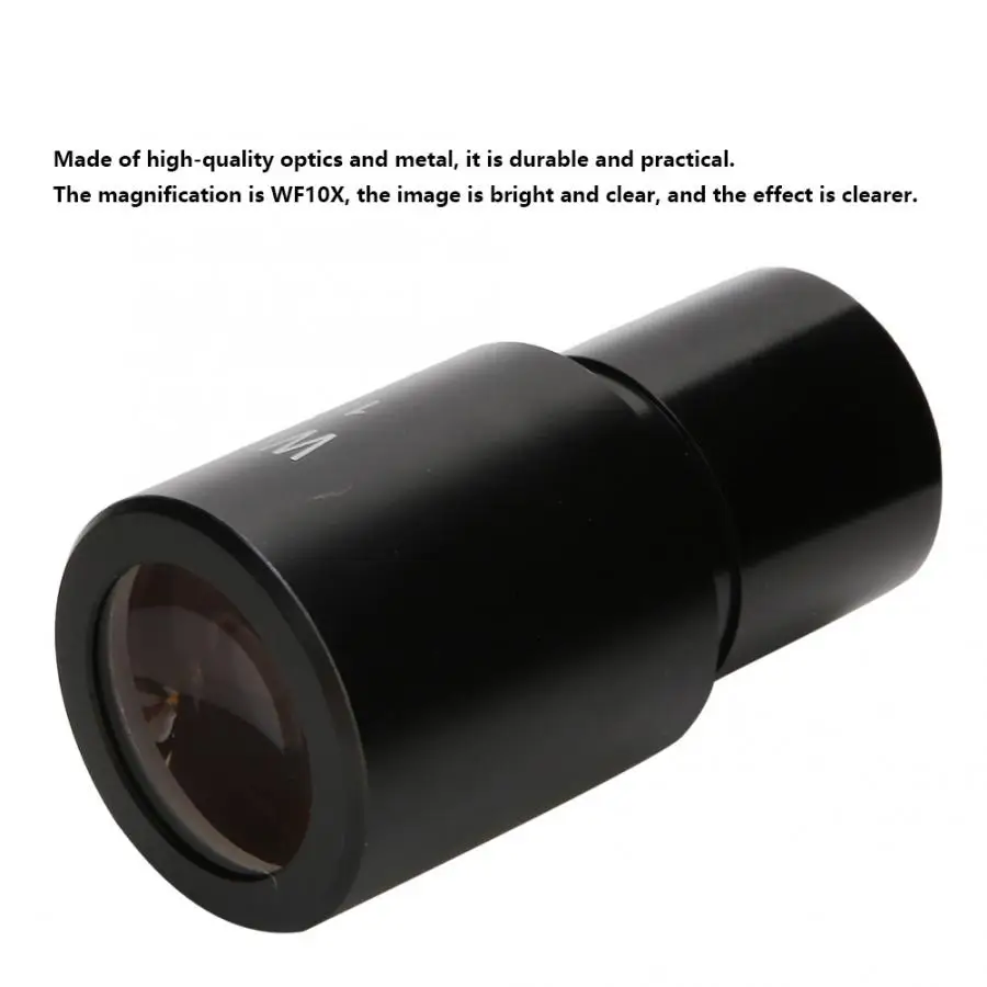 WF 10X/18mm Biological Microscope Wide-Angle Eyepiece Optical Lenses with Scale | Инструменты