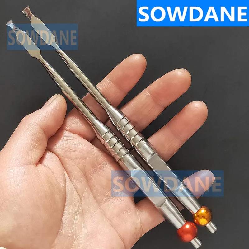 2 pieces mixed C D Высокое качество зубной имплантат скребок стоматологический Ochsenbein зубило зуб кости нож кости Сплит прививка оральной хирургии хирургический инструмент - Цвет: 2 pieces mixed C D