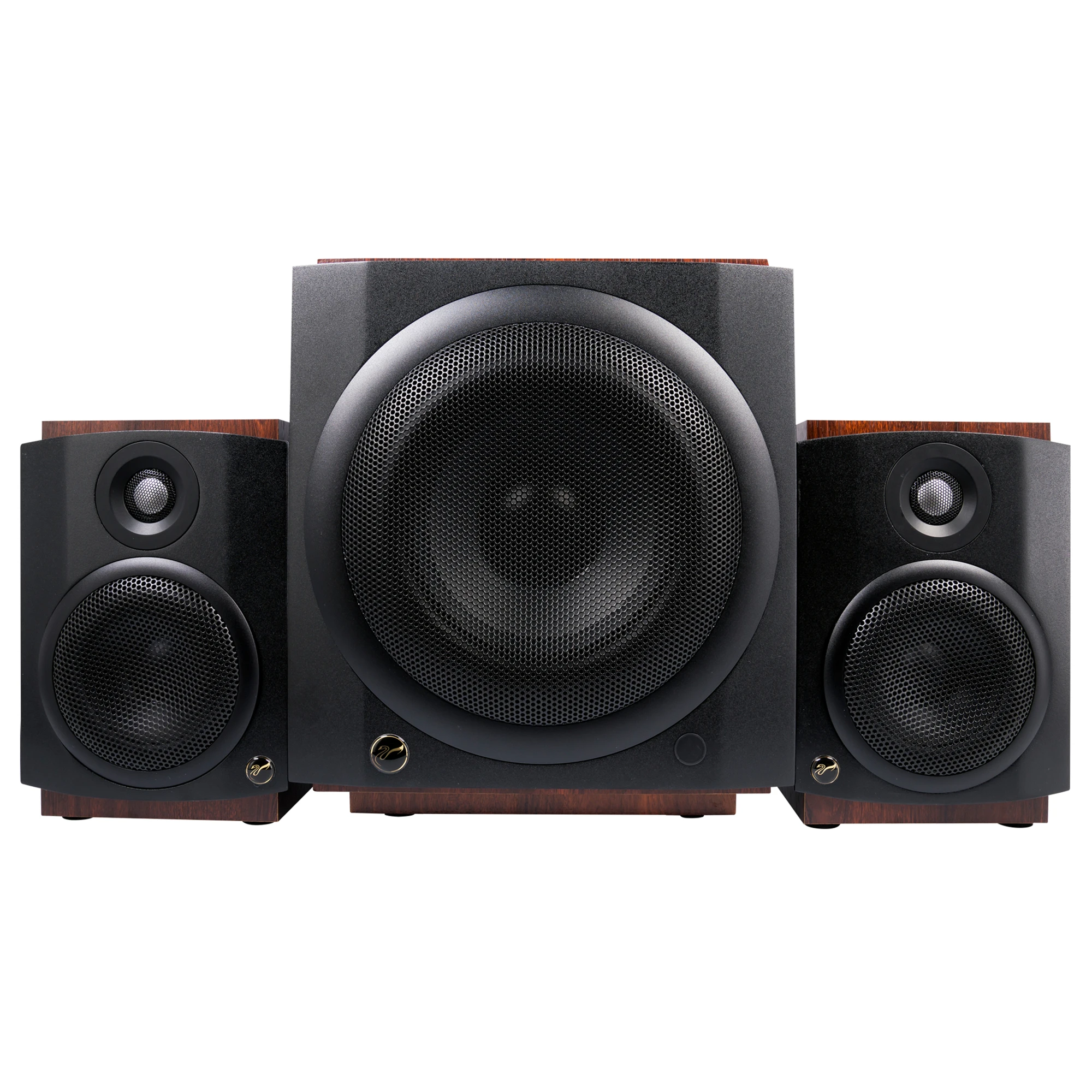 Активные Беспроводные мультимедийные динамики Hivi M80W 2 1 каналов Bluetooth APT X 4 Wi Fi
