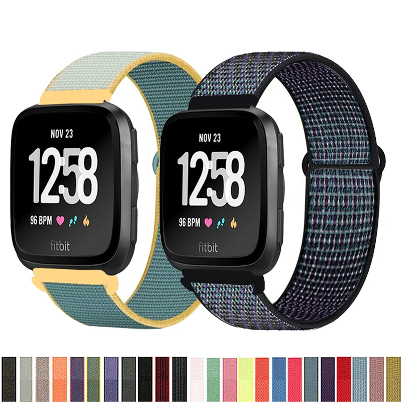 

Nylon Strap for fitbit Libe band Smart nylon watch bracelet Watchband Loop Bracelet Fitbit Versa 2 band Accessories
