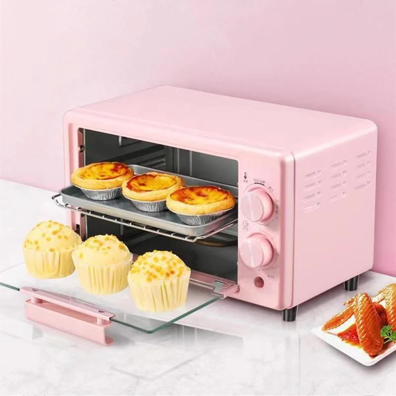 800W 12L Electric Oven Multifunctional Temperature Control Timing for Household Kitchen Baking Toaster Grilled Chicken Wings K15