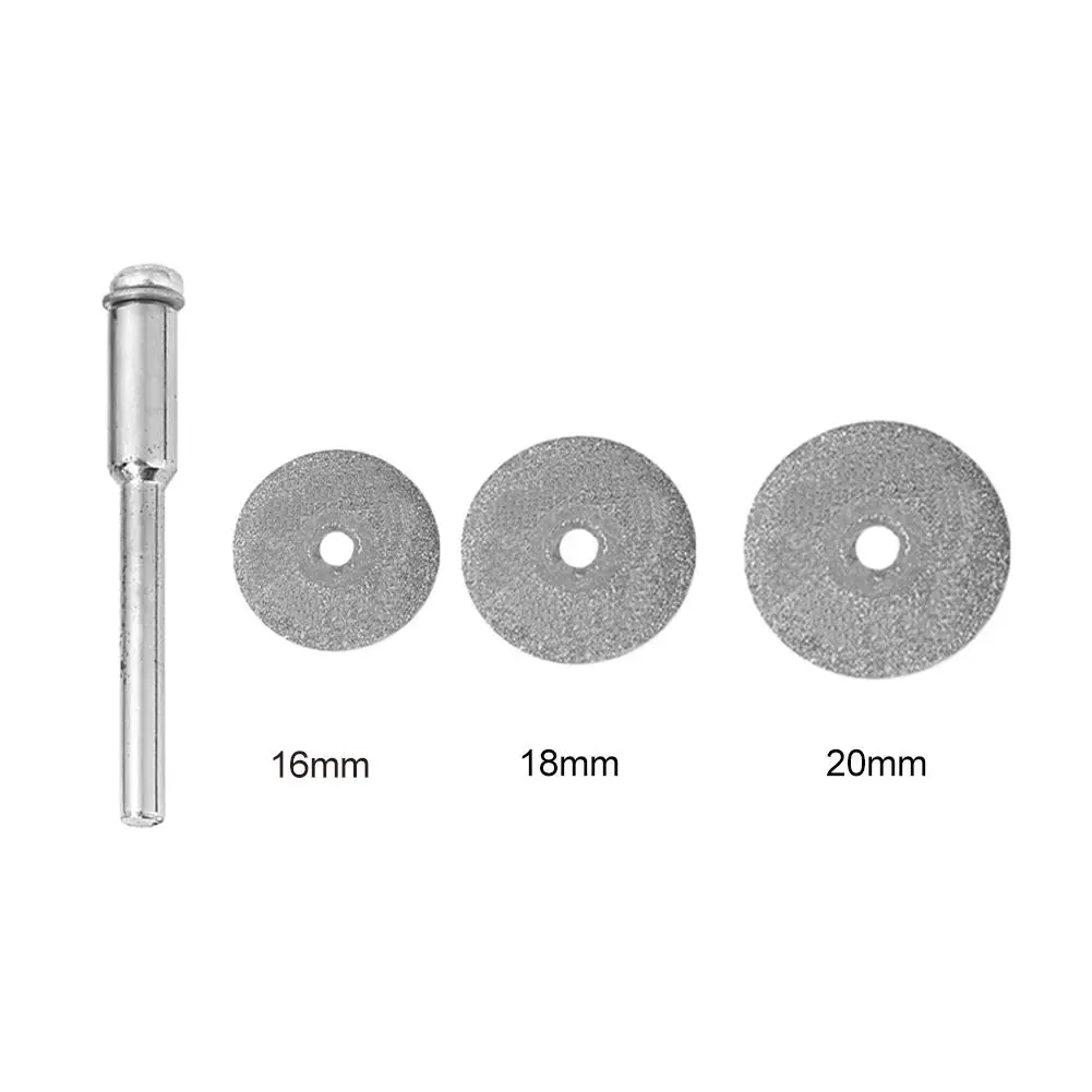 

Circular Saw Blade Jadeite Cutting Wheel Diamond Discs with Connecting Rods Suitable for Plexiglass Agate Jadeite Crystal Etc