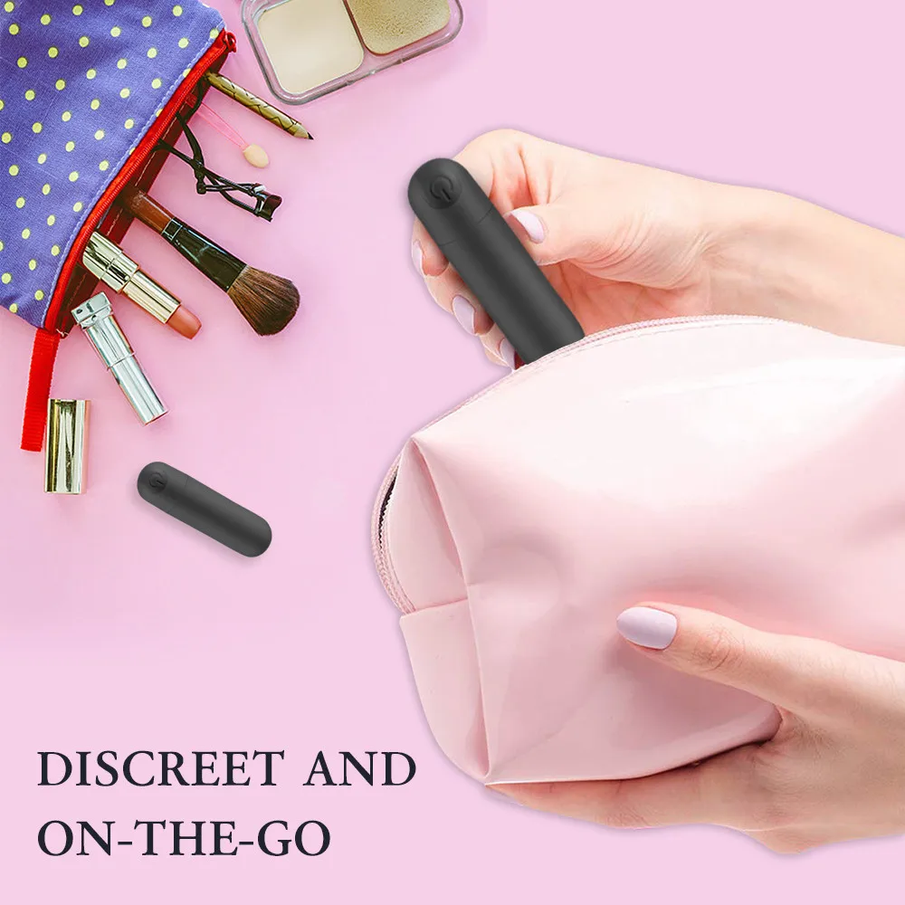 Вибраторы в виде пули 10 режимов Беспроводной дистанционное управление пуля