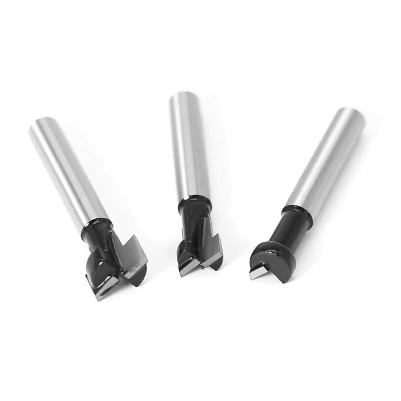 

6mm 1/4 Carbide Milling Cutter High Strength Sharp Carbide Groove Forming Woodworking Tools Slot Cutter