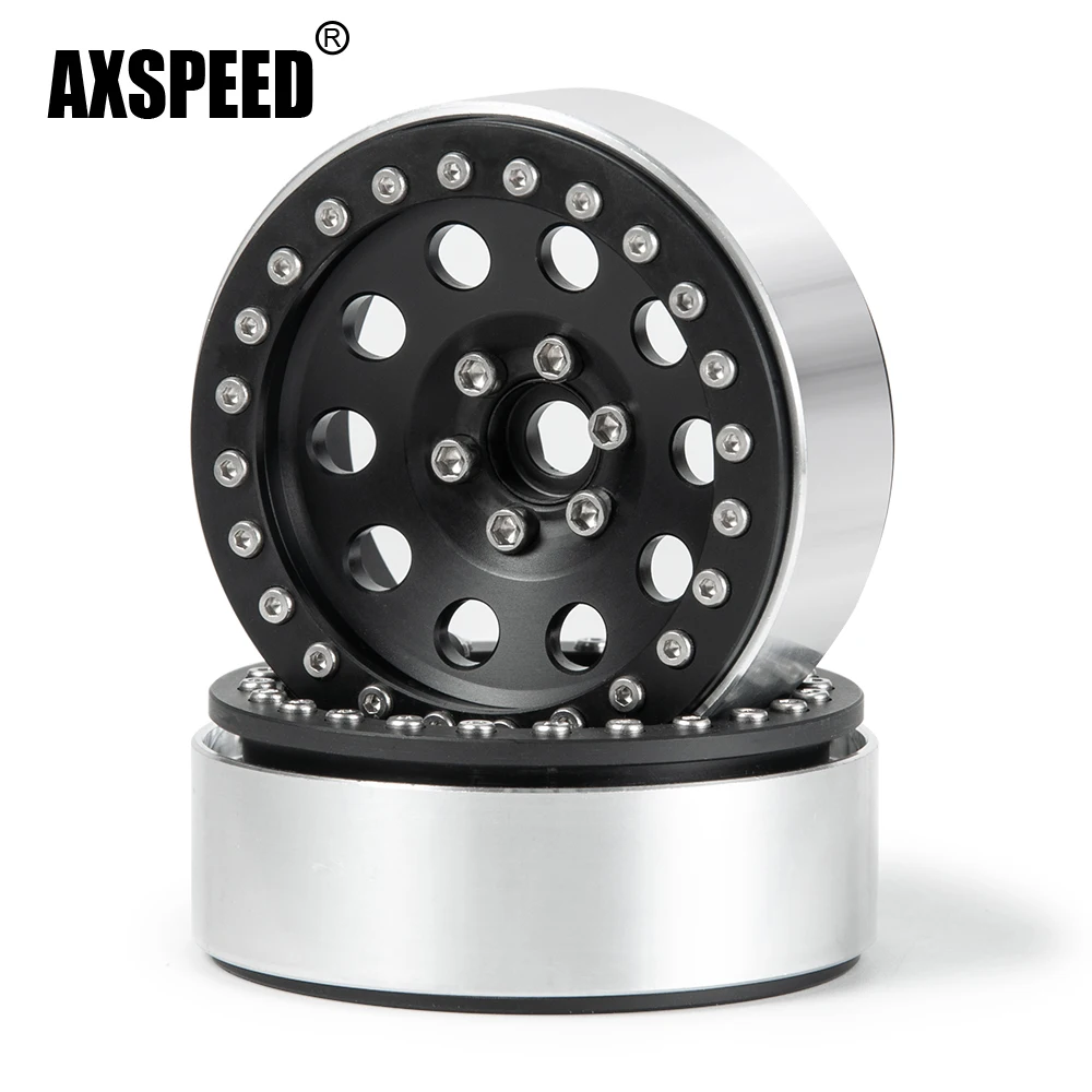 

AXSPEED 4 шт. 2,2 дюймов колёсные диски из сплава бисером подшипник ступицы колеса для призрак 90018 1/10 гусеничный автомобиль Запчасти