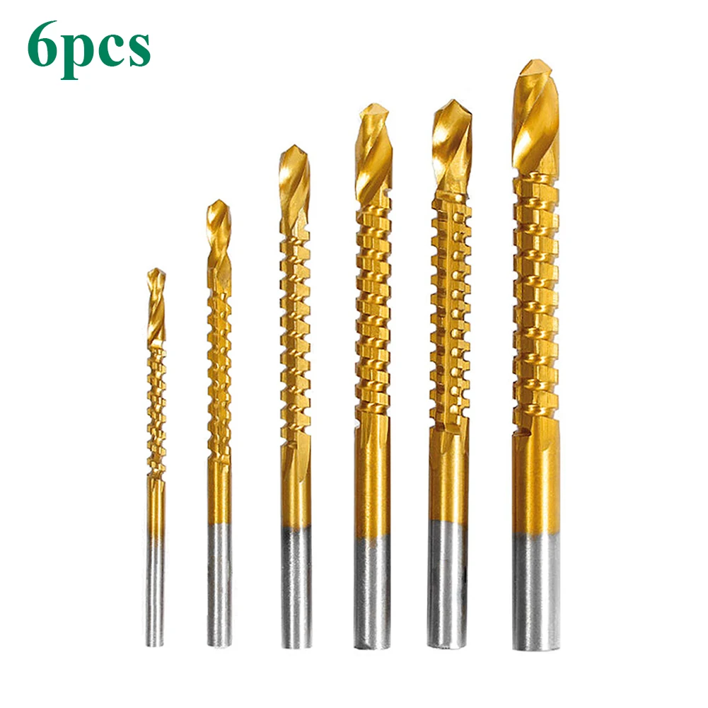 Набор кобальтовых сверл комплект из 3/6 насадок для спирального шурупа