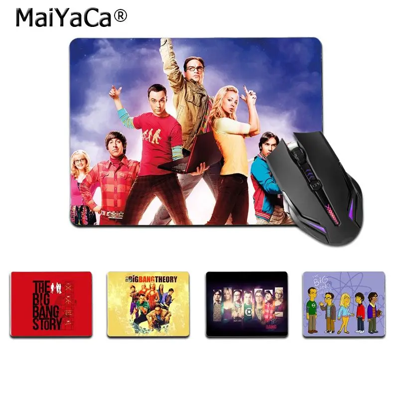 

Maiyaca Теория большого взрыва, противоскользящий прочный силиконовый компьютерный коврик для гладкого письма, настольные компьютеры, игрово...