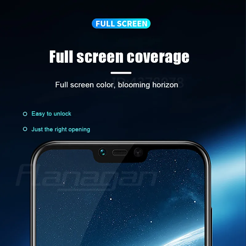 3 шт полное покрытие из закаленного стекла для Xiaomi Redmi Note 7 6 5 Pro Защита экрана для Redmi 7 6 6A K20 Pro Защитная стеклянная пленка