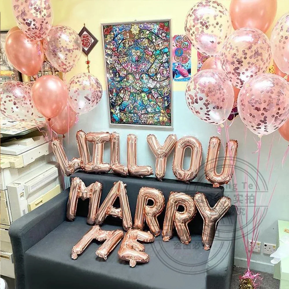 

Воздушные шары из фольги, 14 шт., 16 дюймов