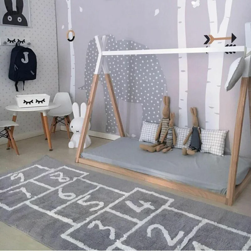 Игровой коврик для детей Детский спортивный ползания с цифрами DDZ02|Коврики