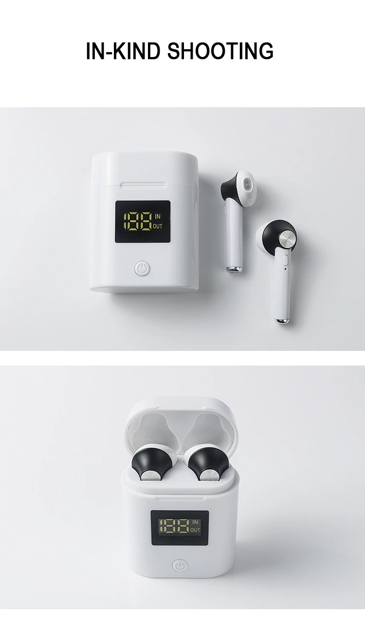 YUNAO DO19, беспроводные Bluetooth наушники, бинауральные, HD вызов, шумоподавление, Bluetooth наушники, Bluetooth гарнитура с зарядным устройством