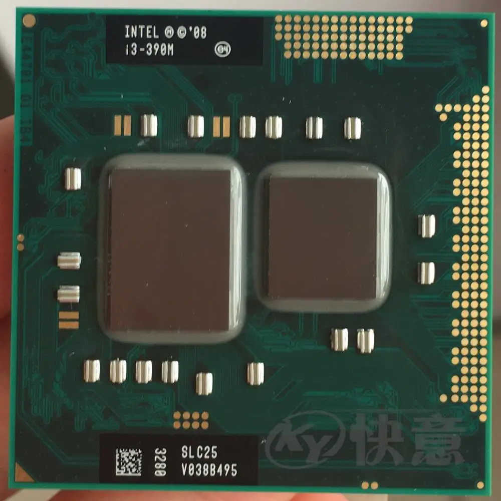 Процессор Intel Core i3-390M i3 390M двухъядерный процессор для ноутбука PGA988 | Компьютеры и
