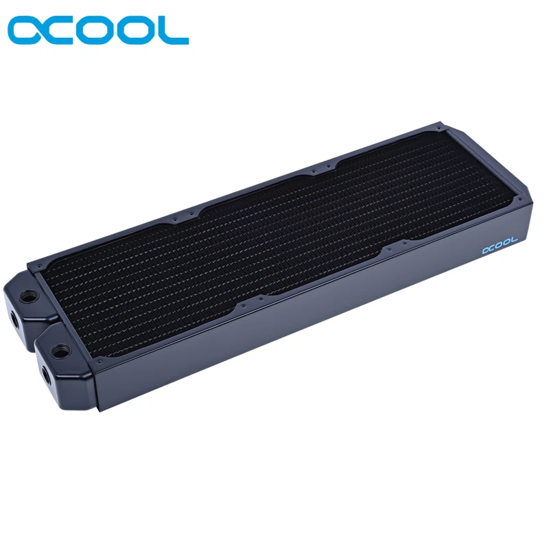 Alphacool XT45 медный радиатор 140 мм, 280 мм, 420 мм, 560 мм, 45 мм толстый радиатор водяного охлаждения компьютера cooler master для 14 см вентилятора