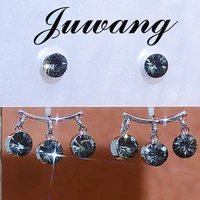 juwang removable both wear for women short tassel earrings retro simple classic earrings 2021 tassel charm delicate accessories