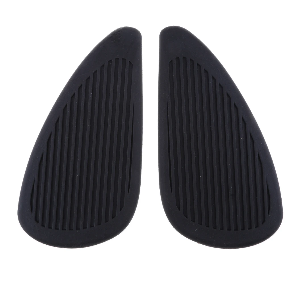 

Motorcycle Universal Fuel Tank Pads Side Gas Pads Knee Grip Protector Decals