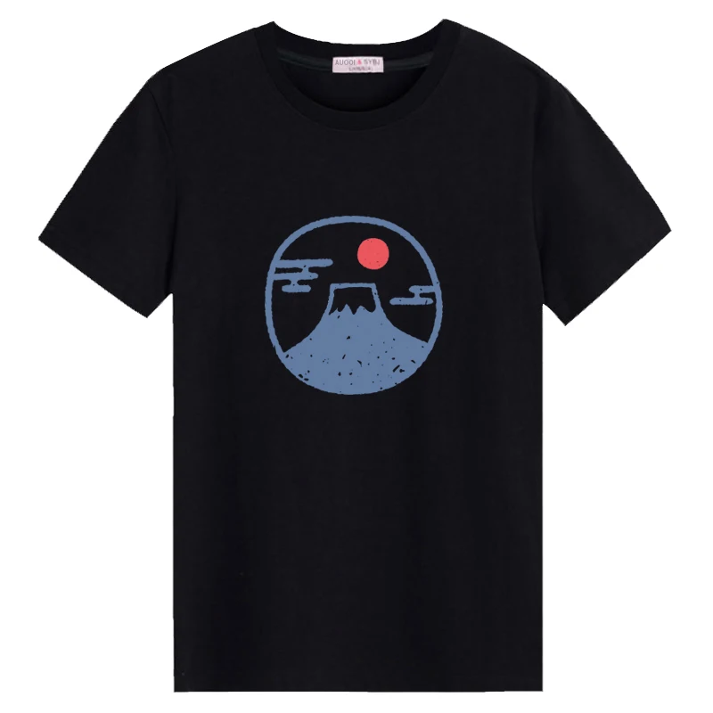 Футболка NN50DX мужская с коротким рукавом свободная тенниска из хлопка модная