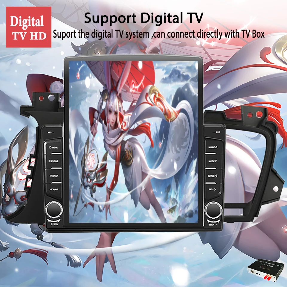 $144.75 For Kia K5 / OPTIMA 2011 - 2015 android 11 Octa Core 128G Car Radio Video Music DVD Player With GPS Navigation Tape Recorder HU