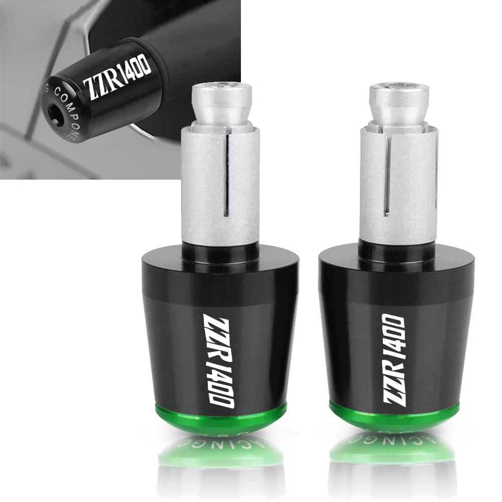 Для мотоциклов KAWASAKI ZZR1400 ZZR 1400 NINJA аксессуары для 7/8 &quot 22 мм ручки на руль Торцевая