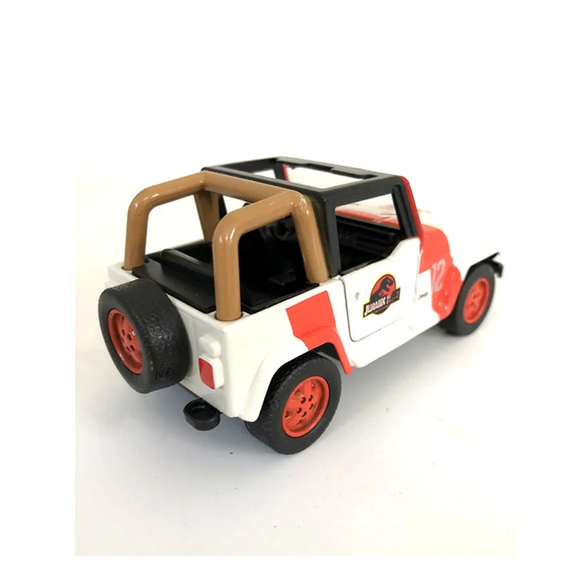 1/43 весы сплав металл литье под давлением Jeep Jurassic Parks Винтаж классика внедорожник авто модель игрушка для