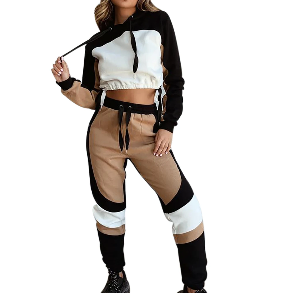 CALOFE Новое поступление спортивные костюмы для женщин хип хоп комплекты наряды