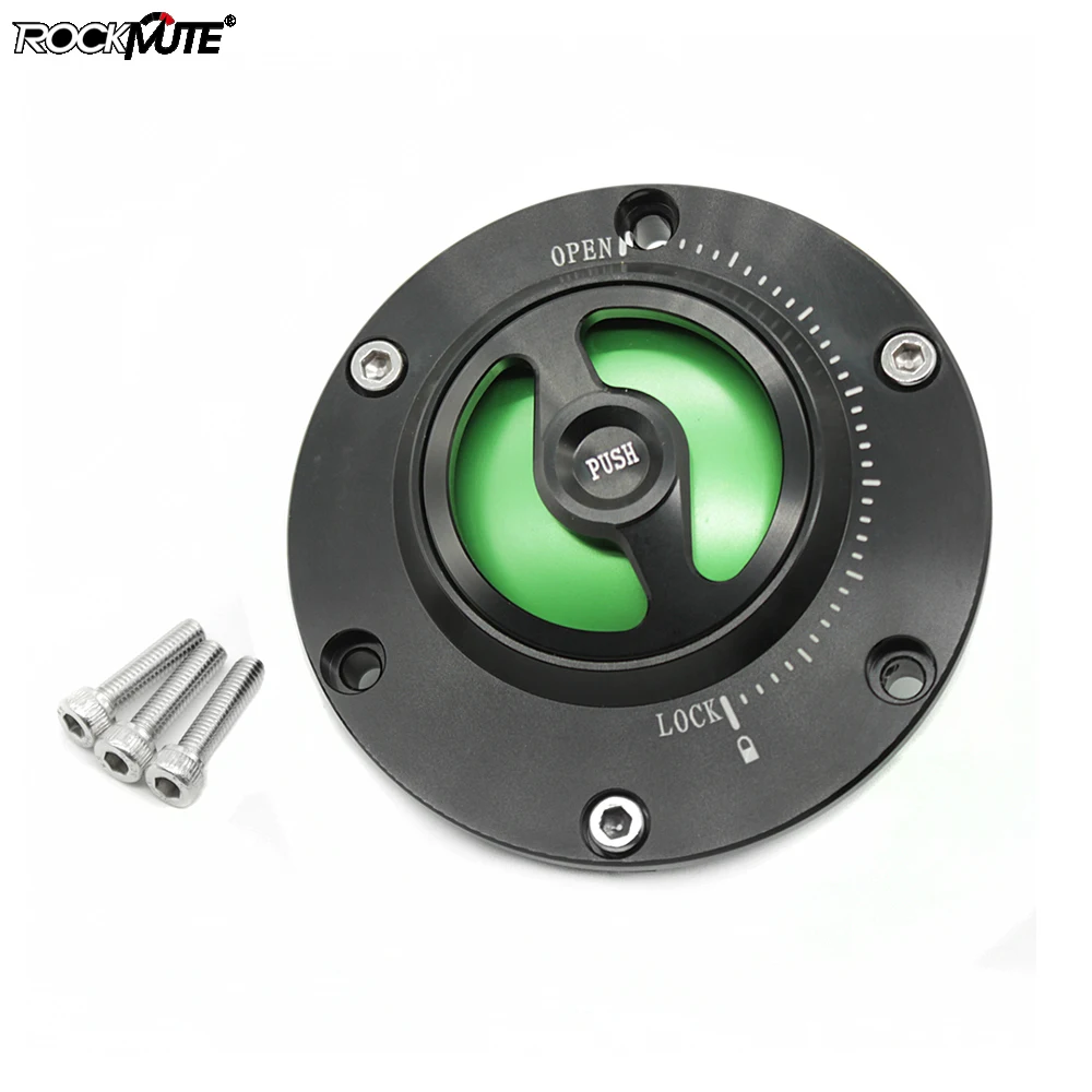 Крышка мотоциклетного топливного бака для Kawasaki Ninja 250 EX250 2008 2009 2010 2011 2012 с нажимом
