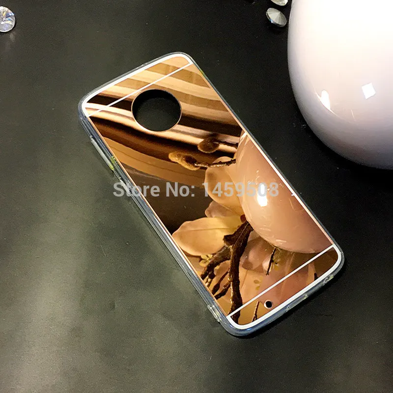 Мягкий зеркальный чехол для Motorola Moto G5 G6 Plus G4 Play E5 из ТПУ телефона s |