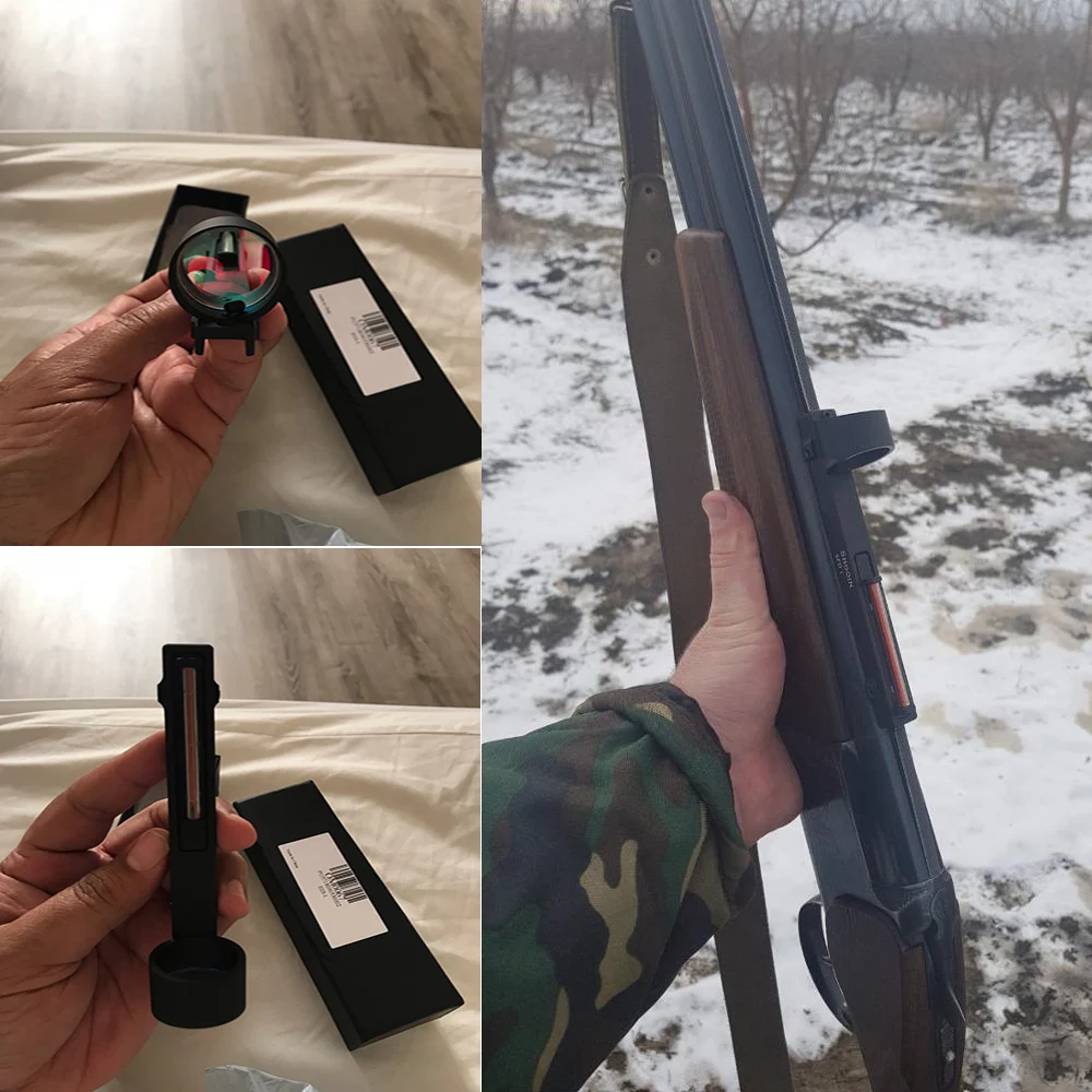 Тактический прицел с красной/зеленой точкой 1x2 5/1x2 7/1x40 волоконный