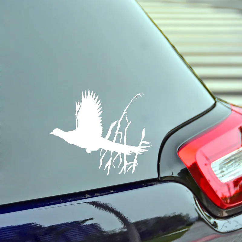 Интересные птицы охота винил для Авто/бампер/окно виниловая наклейка наклейки DIY
