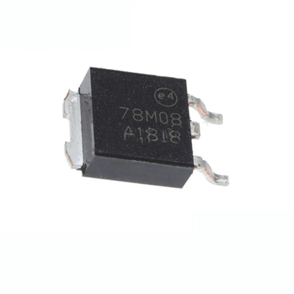 

10 шт. 7808 78M08 TO252 L78M08CDT L78M08 три регулятора TO-252 SMD новые и оригинальные