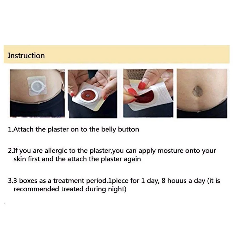 30pcs Slim Patch Stomach Fat Burning Navel Stick Slimming Lose Weight Burn Anti Cellulite Abdomen Parches Face Lift Tools | Красота и