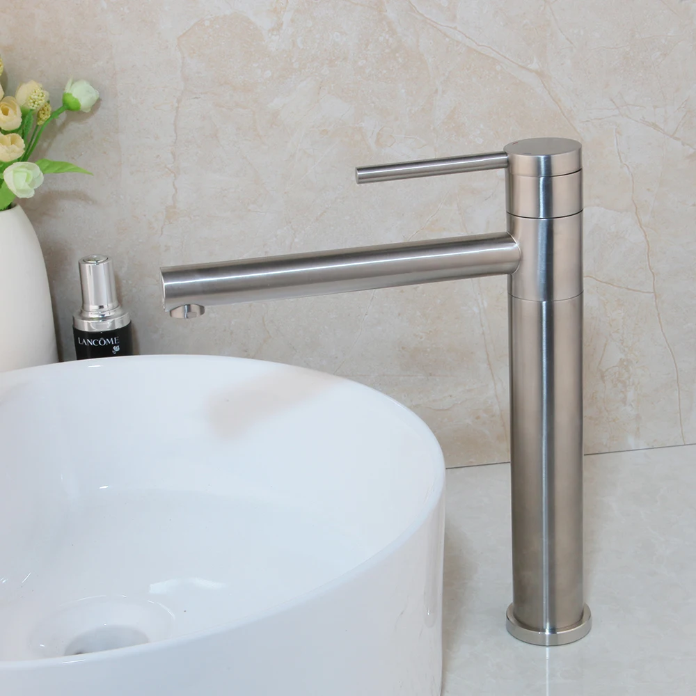 Однонитевая раковина из никеля длинная латуни 1 ручка столешница для