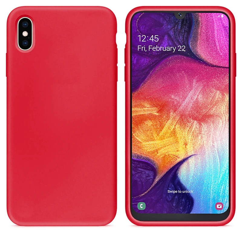 Цветной силиконовый мягкий чехол для Samsung Galaxy S10 A10 A70 A30 A40 A50 M30 M10 M20 S8 S9 Plus S6 S7 edge A6 A7