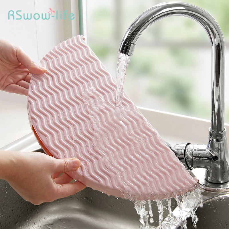 Творческий японский Стиль складной пельмени Лапша круглые лотки для дома