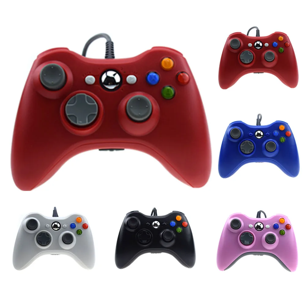 Проводной USB-контроллер 1 шт. джойстик геймпад для Xbox 360 официального ПК Microsoft Windows
