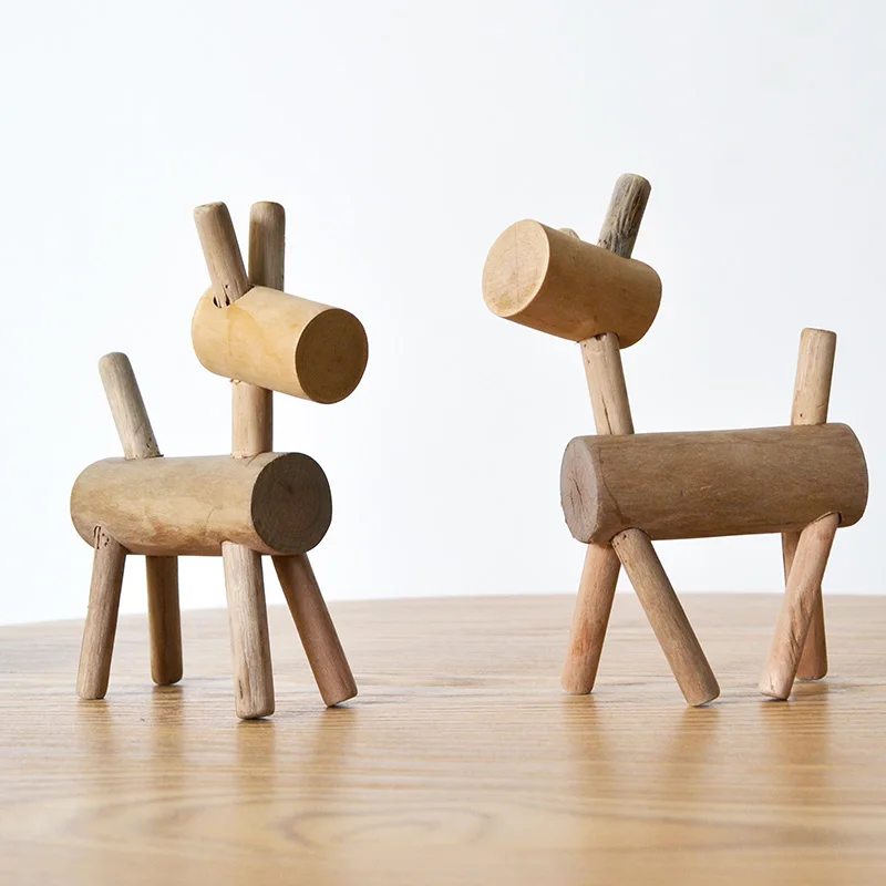 Деревянный календарь для щенков европейская мебель креативная деревянная