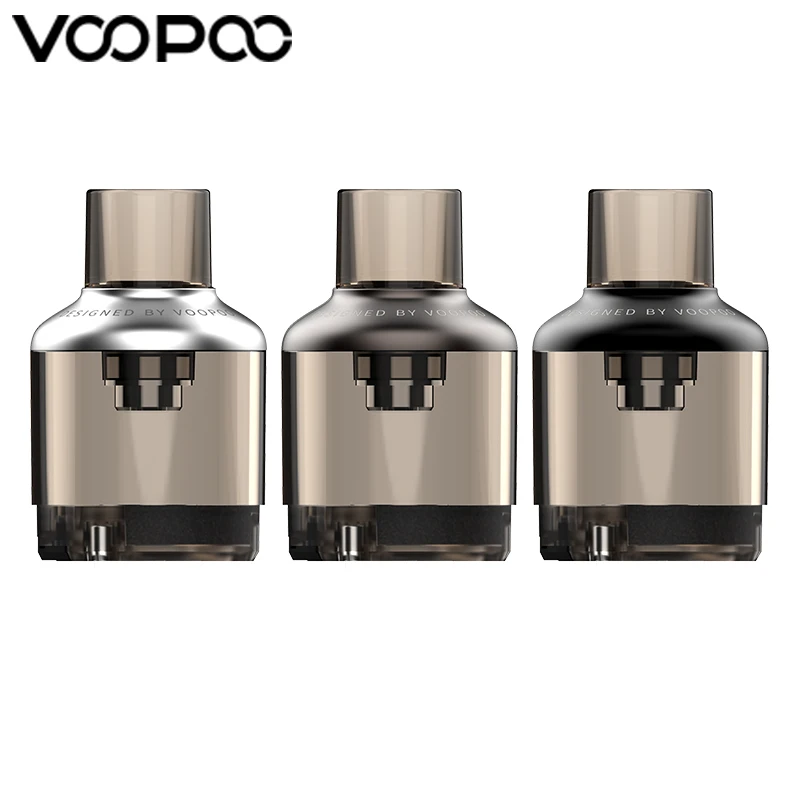 

2pcs/pack Original VOOPOO TPP Empty Pod Cartridge 5.5ml Electronic Cigarette Vape Pod for TPP Pod Tank/Drag X Plus/Drag 3 Kit