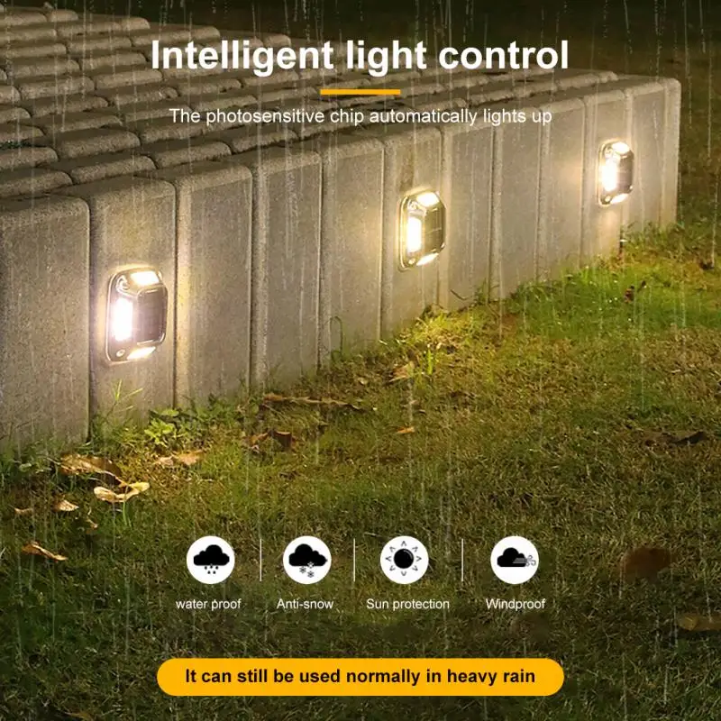 

Водонепроницаемый квадратный светильник, 8 внутренних ламп с заземлением, для наружного сада, двора, виллы, ландшафта, газона