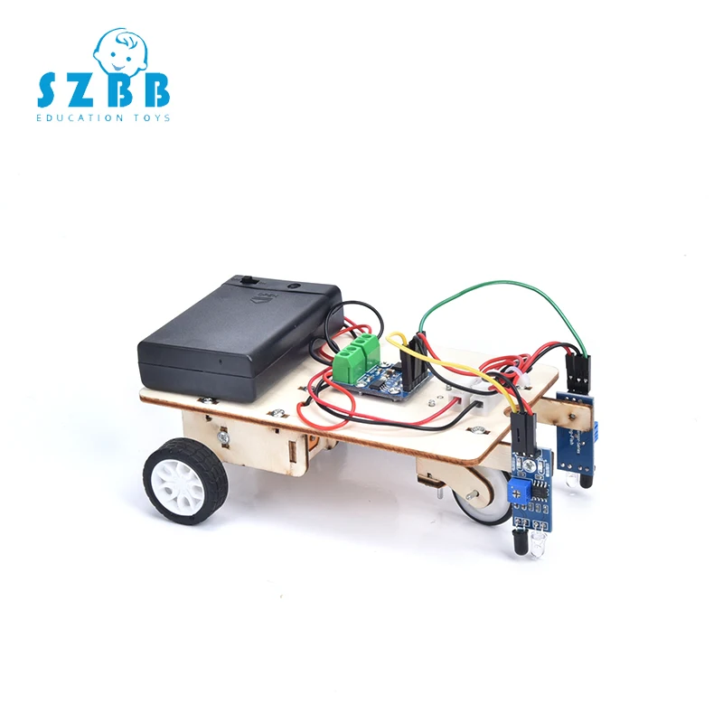 SZ паровой набор &quotсделай сам&quot с инфракрасным поиском автомобиля научная школа